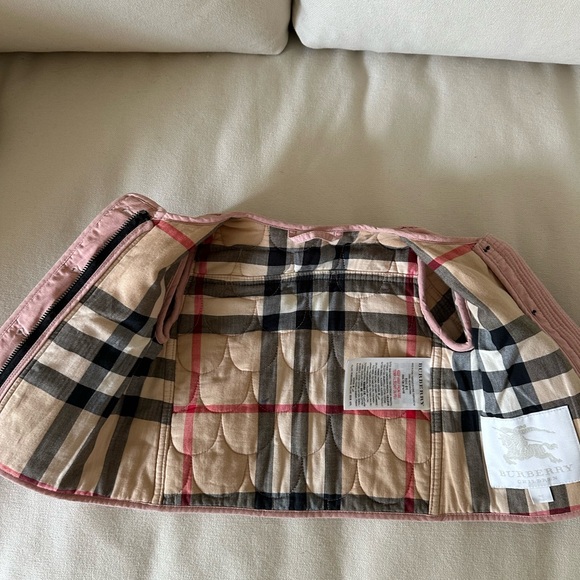 Burberry baby girl quilted fall jacket - Picture 4 of 8